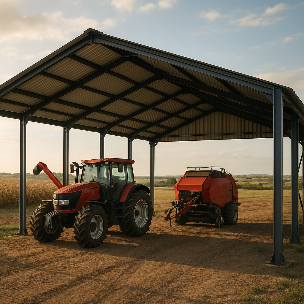 Zastosowanie konstrukcji stalowych w rolnictwie