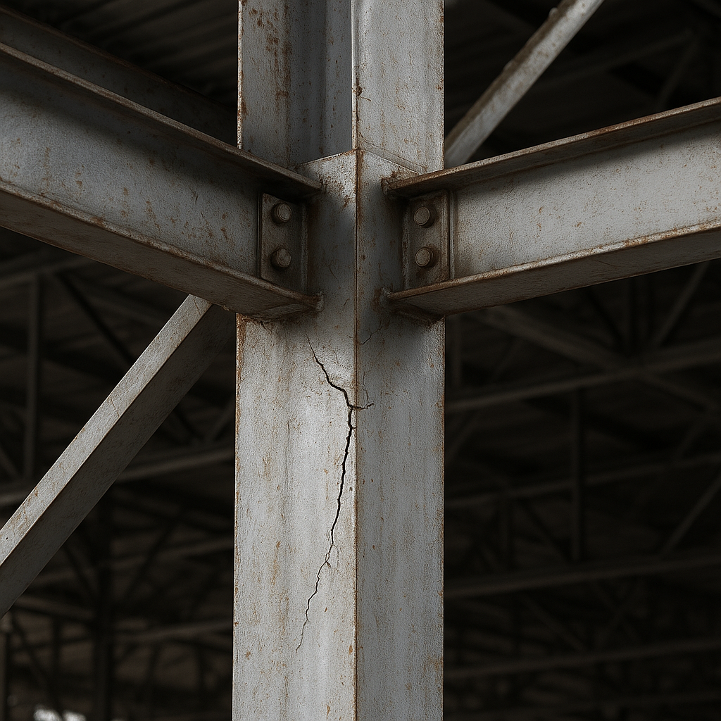 Wpływ zmęczenia materiału na konstrukcje stalowe